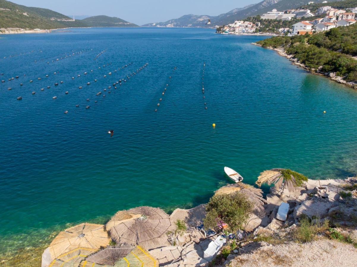 Beautiful Fully Renovated Apartment By The Sea, Large Balcony With Enchanting Views Neum Exteriér fotografie